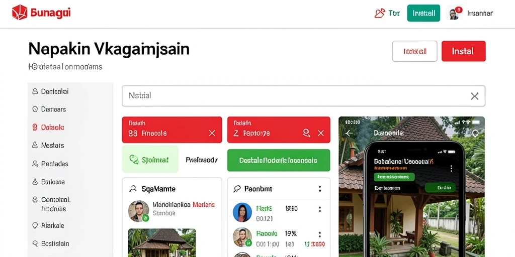 Tampilan antarmuka yang intuitif dan menarik.