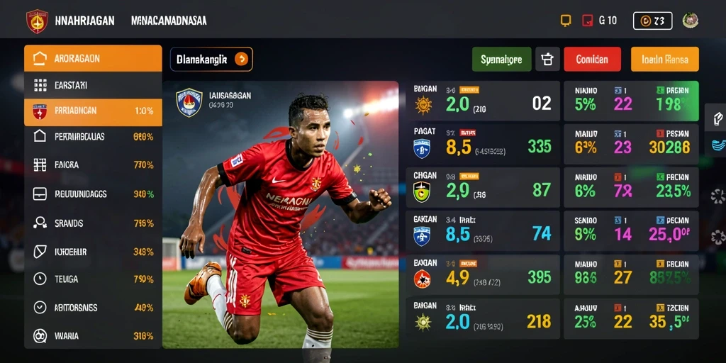Tampilan menu utama API77 yang menarik.