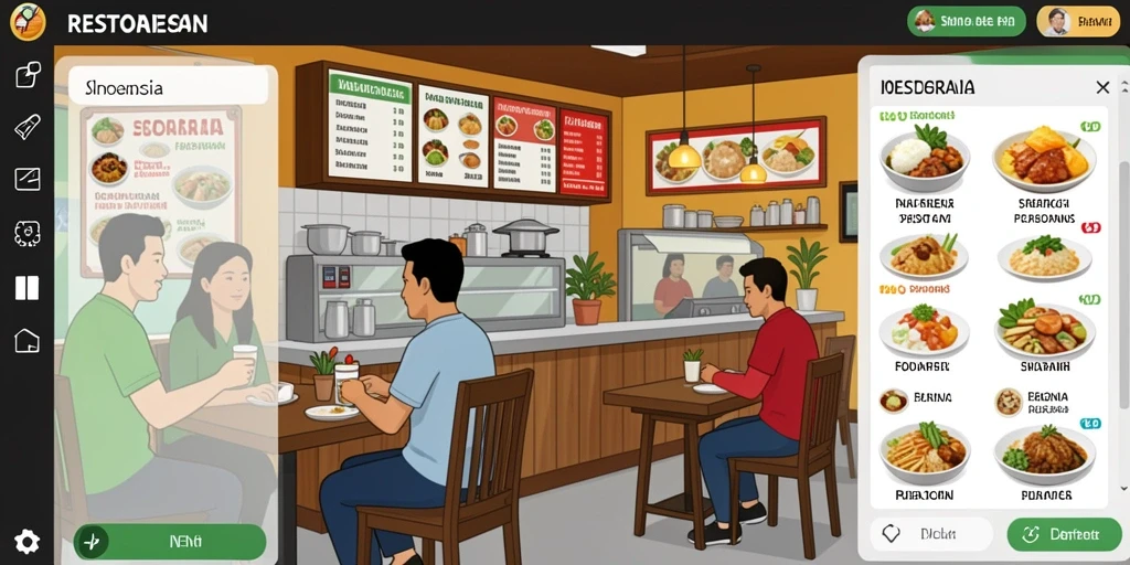 Tampilan antarmuka yang ramah pengguna.