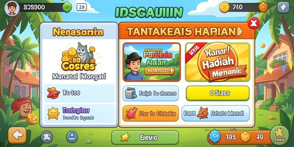 Tampilan antarmuka yang menarik dan mudah digunakan.