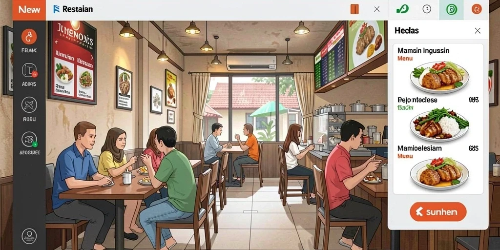 Tampilan antarmuka yang menarik dan mudah digunakan.