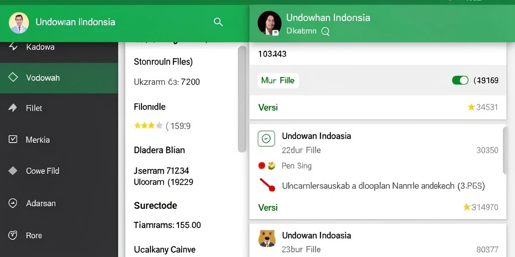 Tampilan utama DEWI567 yang menarik dan intuitif.