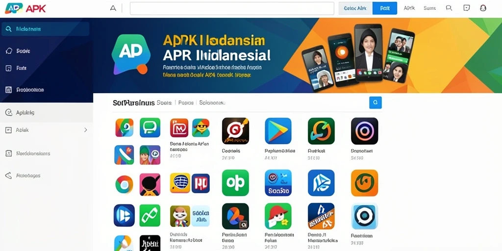 Tampilan awal yang menarik dan mudah dinavigasi.