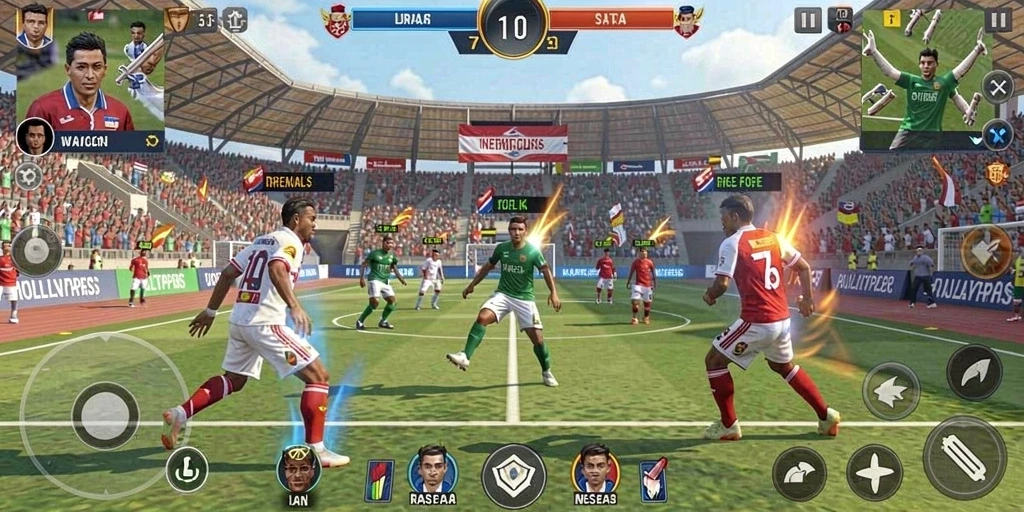 Tampilan permainan slot yang menawan dan penuh warna.