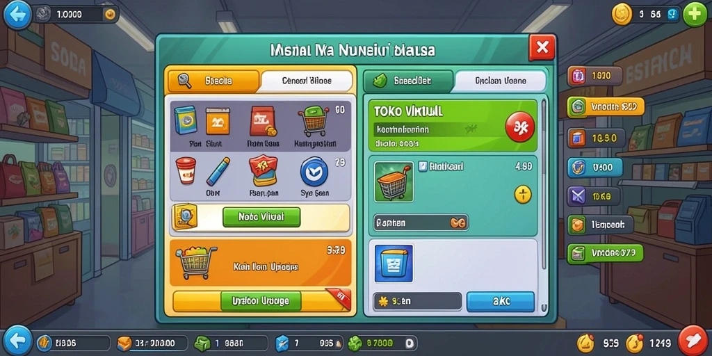 Tampilan grafis yang memukau dengan detail yang menarik.
