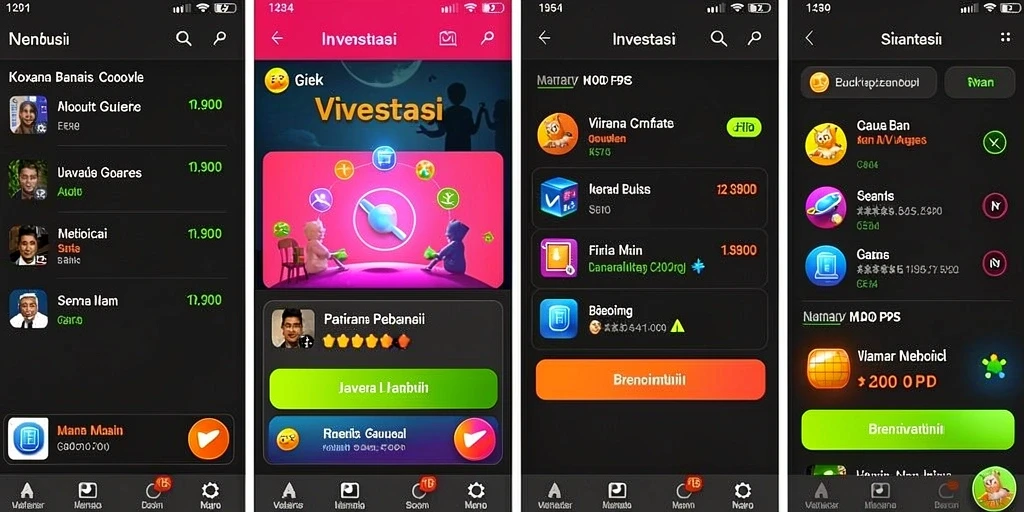 Tampilan antarmuka yang user-friendly.