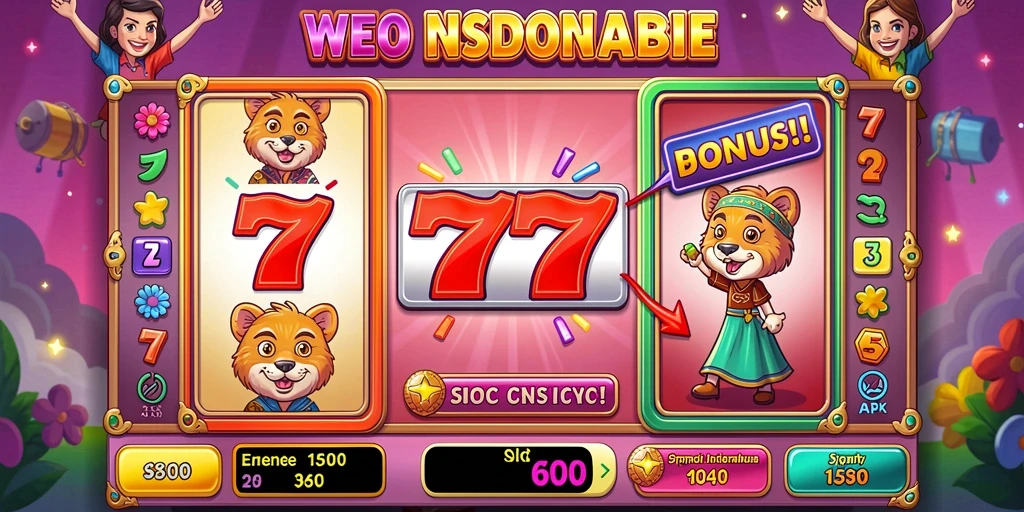 Tampilan awal game yang menarik dan mudah dinavigasi.