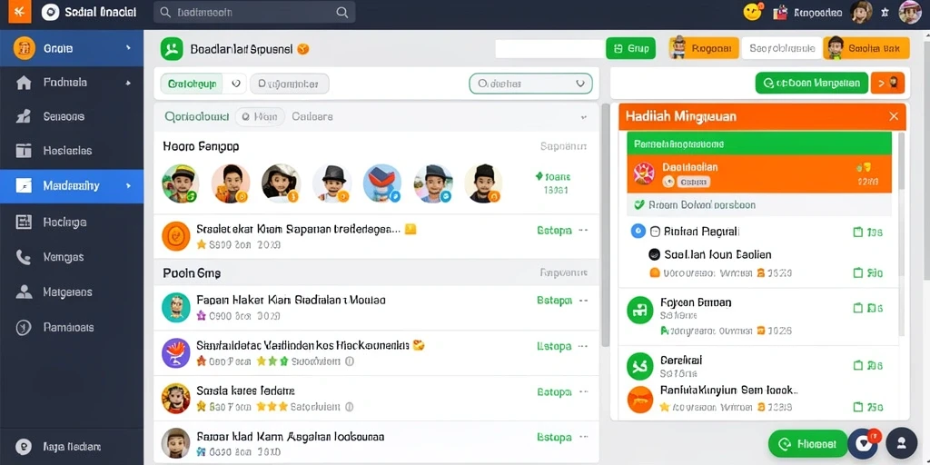 Tampilan grafis yang menawan dan modern.